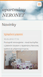 Mobile Screenshot of neronet.cz