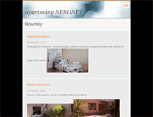 Tablet Screenshot of neronet.cz