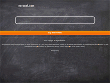 Tablet Screenshot of neronet.com